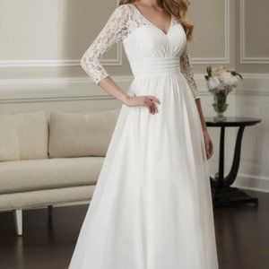 Christina Wu Destination Lace Chiffon Bridal Gown